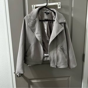Grey quilted Torrid Jacket